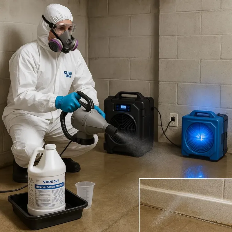 Sanitization and Odor Removal process in Darien, WI