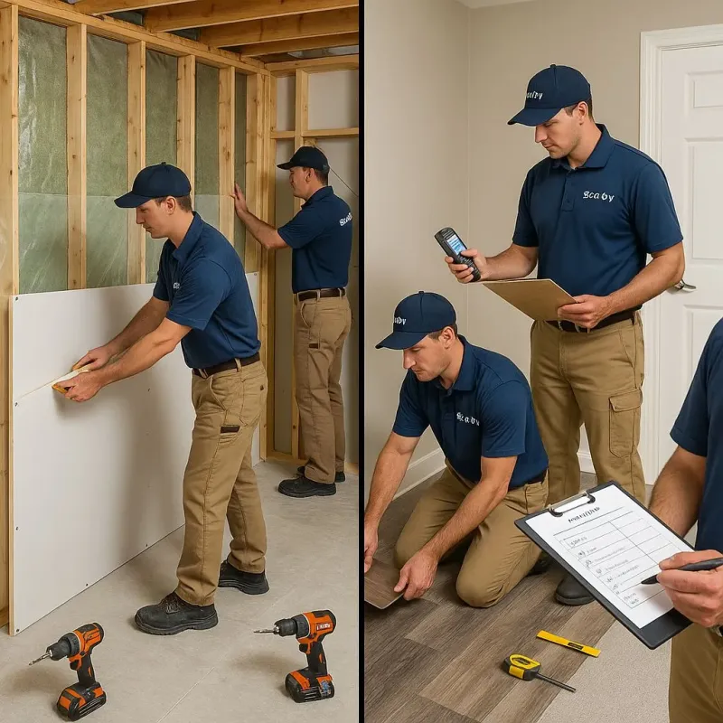 Repairs and Reconstruction process in Darien, WI